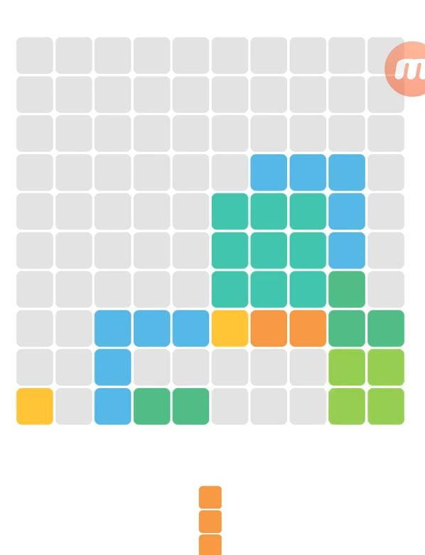 1010 Block Puzzle Drag Drop - Game screenshot