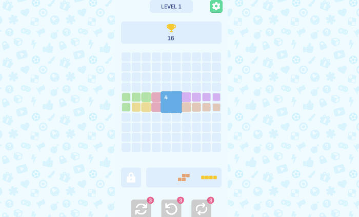 1010 Block Puzzle Line Fill - Game screenshot