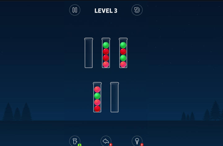 Ball Sort Puzzle Sorting Action - Game screenshot