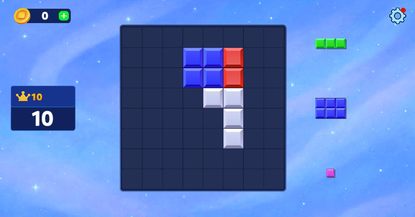 Block Puzzle Master Level Complete Block Puzzle Master Level Complete - Game screenshot