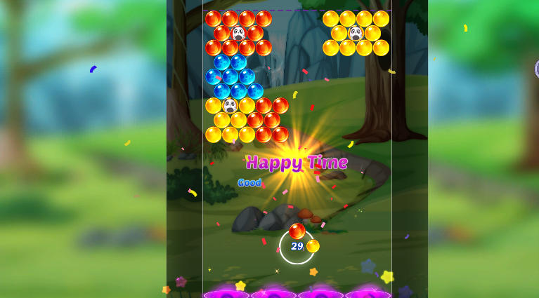 Bubble Shooter Blast Special Bubbles - Game screenshot