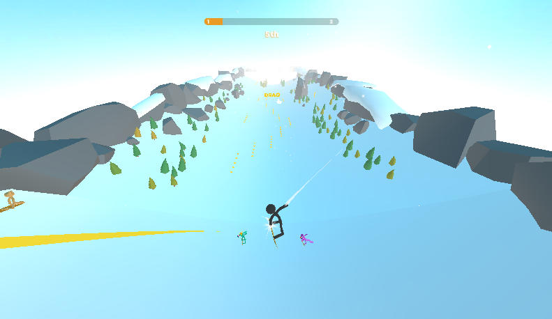 Icy Dash Gap Jumping Icy Dash Gap Jumping - Game screenshot