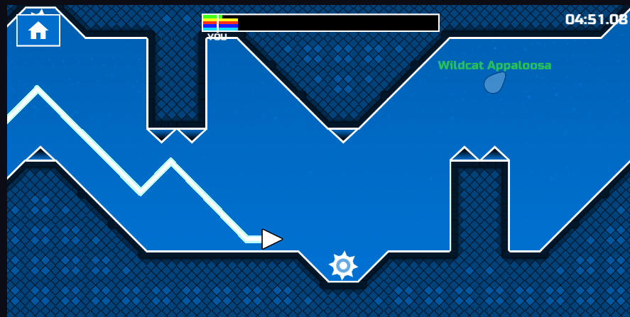 Space Waves Obstacles Space Waves Obstacles - Game screenshot