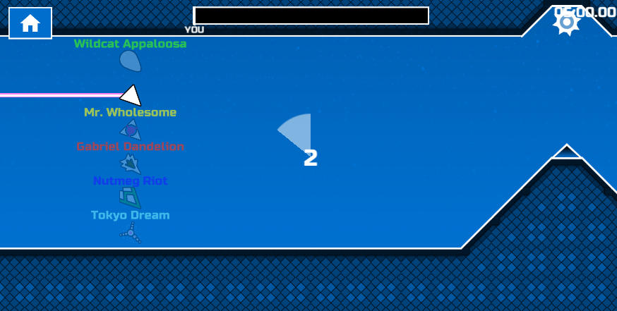 Space Waves Tight Angles Space Waves Tight Angles - Game screenshot