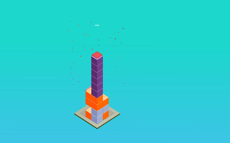 Stack Rush Balance Gameplay - Game screenshot