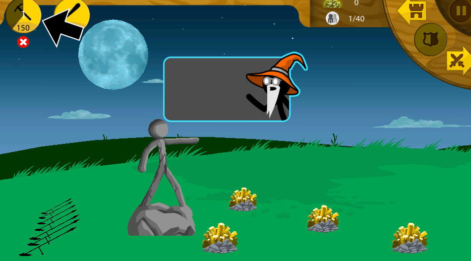 Stickman Empires Building Gameplay Stickman Empires Building Gameplay - Game screenshot