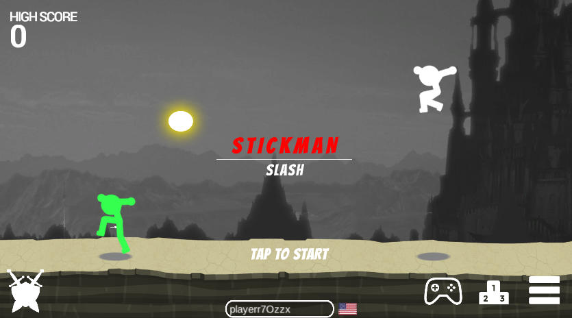 Stickman Slash Obstacle Slashing - Game screenshot