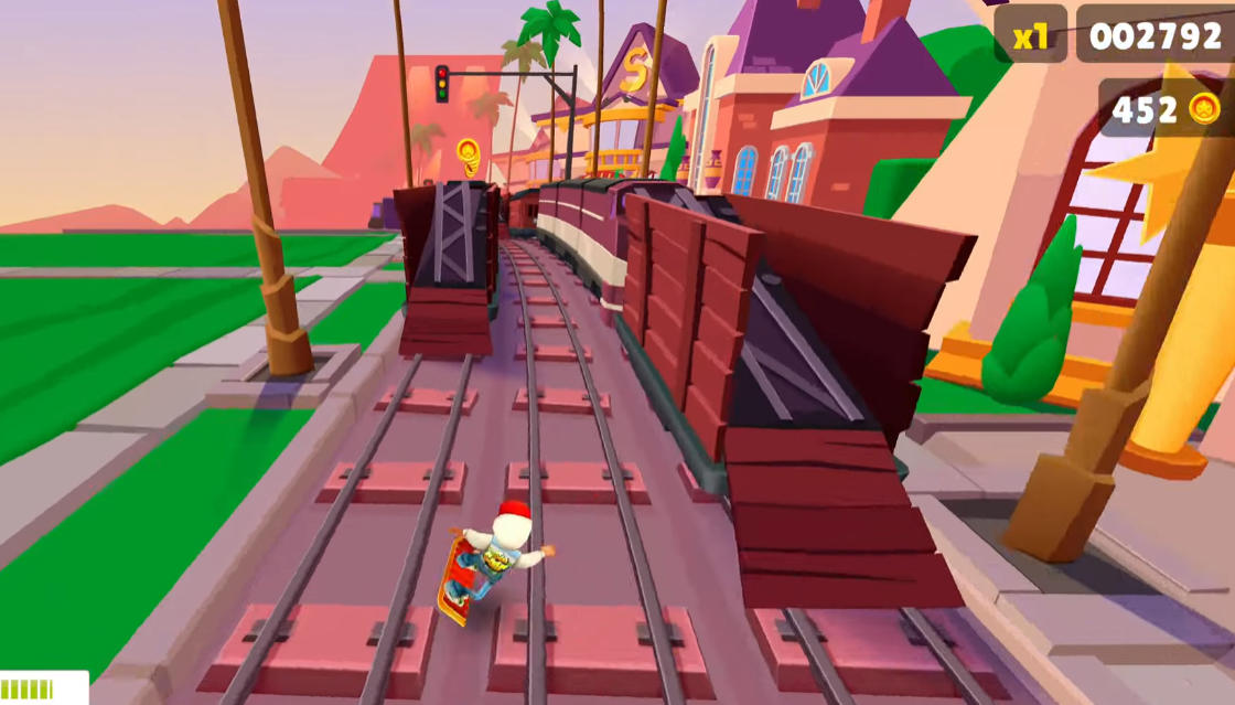 Subway Surfers Hollywood Film Studio Subway Surfers Hollywood Film Studio - Game screenshot