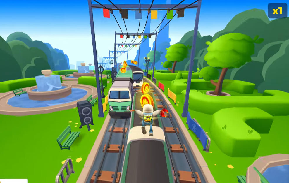 Subway Surfers Paris Medal Collection Subway Surfers Paris Medal Collection - Game screenshot