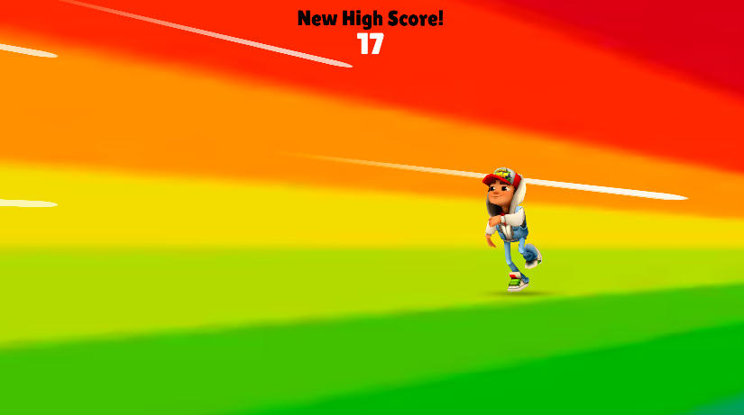 Subway Surfers Snake Fireworks - Game screenshot