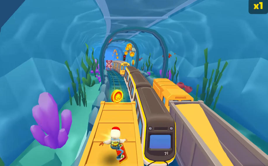 Subway Surfers Sydney Harbor Bridge - Game screenshot