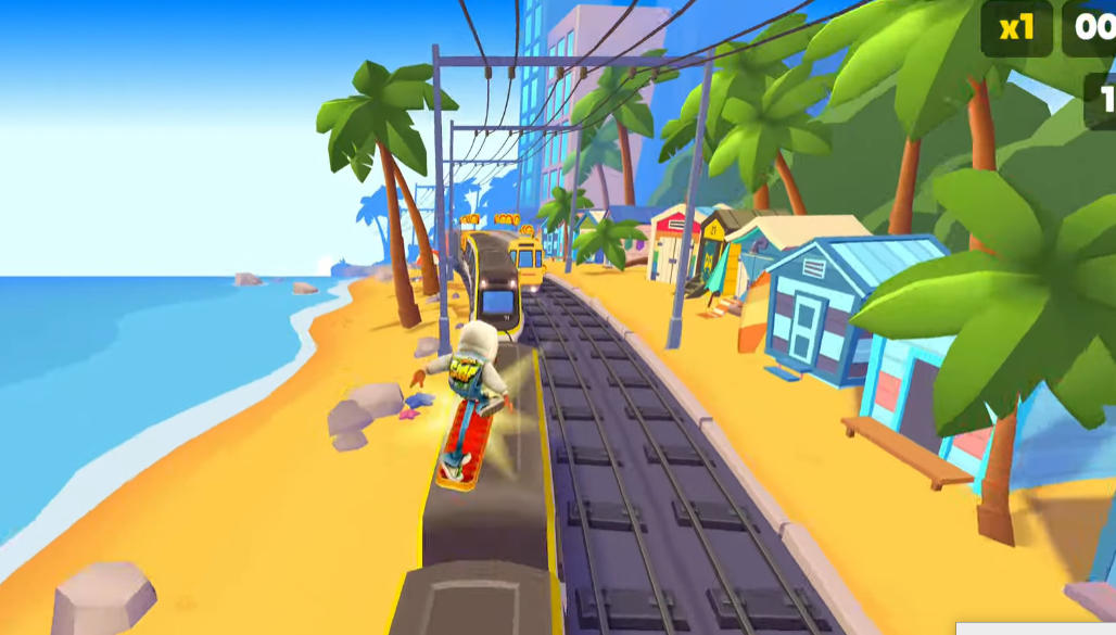 Subway Surfers Sydney Opera House - Game screenshot