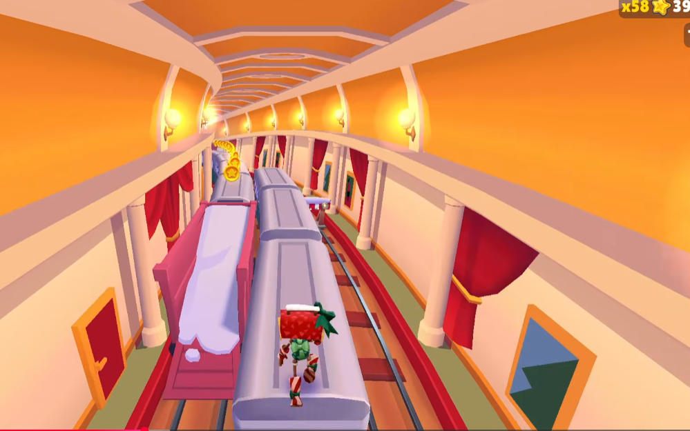 Subway Surfers Winter Present Collection Subway Surfers Winter Present Collection - Game screenshot